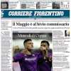 Il Corriere Fiorentino apre sulla Viola ancora in semifinale: "Muscoli di Coppa"