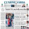 L'Unione Sarda in apertura: "Juve-Cagliari, pensiero stupendo"