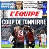 Il PSG allunga su Olympique Marsiglia e Lens. L'Equipe in prima pagina: "Fulmine"