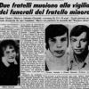 1977, la tragica storia del portiere Mario Giacomi e dei suoi fratelli