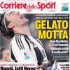 La prima pagina del Corriere dello Sport apre sulla Juventus: "Gelato Motta"