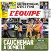 La prima pagina de L'Equipe sull'aggressione durante Bordeaux-Rodez: "Incubo domestico"