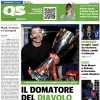 La prima pagina di QS stamani esalta Conceicao: "Il domatore del Diavolo"