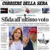 Il Corriere della Sera apre: "Super Milan, Real battuto. Juve pari. Bologna ko"