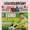 Anche la Juventus è fuori dalla Champions, La Gazzetta dello Sport titola: "Euro disastro"