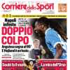 L'apertura del Corriere dello Sport sul Napoli tra Cagliari e Hojlund: "Doppio colpo"