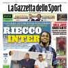 Pace fatta tra Lautaro e Calhanoglu. L'apertura de La Gazzetta dello Sport: "Riecco...