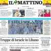 Il Mattino intitola: "Napoli e Conte, fateci sognare. Patto a San Siro ultrà-'Ndrangheta"