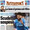 Billing risponde a Dimarco, 1-1 fra Napoli e Inter. L'apertura d Tuttosport: "Scudetto sospeso"