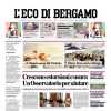 L'Eco di Bergamo anticipa in prima pagina: "Klopp e Gasperini, due assi a duello"