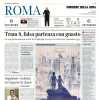 La prima pagina del Corriere di Roma: "Gelo Sarri-Lotito, Lazio inqueta e tifoseria divisa"