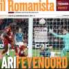 Il Romanista titola così sul ritorno dei playoff di Europa League: "AriFeyenoord"