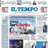 Il Tempo in prima pagina: "La Lazio mette ko il Torino, Roma salvata da Pisilli"