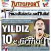 Rinnovo con la Juventus deciso. Tuttosport intitola: "Yildiz, 10 e firma"