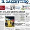 Il Gazzettino in apertura: "Ultrà dell'Udinese assaltano il treno di tifosi del Venezia"