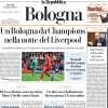 Repubblica (ed. Bologna): "Un Bologna da Champions nella notte del Liverpool"