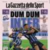 L'apertura de La Gazzetta dello Sport sulla Supercoppa. "Dum Dum Inter"