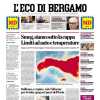 L'Eco di Bergamo: "L'Atalanta accelera e viaggia ad un passo da quarto posto"