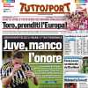 L'apertura di Tuttosport dopo il ko contro il Milan: "Juve, manco l'onore"