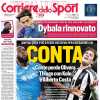 L'apertura del Corriere dello Sport sulla sfida fra Napoli e Juventus: "Conta"