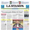 La Stampa: "La Fiorentina spezza il sogno Toro. Cremonese show, la Roma è fuori"
