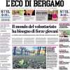 L'Eco di Bergamo apre con le parole di Boga: "Sapevo di poter fare bene restando qui"