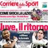 La prima pagina del Corriere dello Sport dopo il 2-0 al City: "Juve, il ritorno"