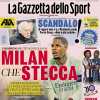 La Gazzetta dello Sport in apertura sul ko dei rossoneri in Champions: "Milan, che stecca!"