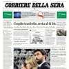 Il Corriere della Sera in apertura: "Juve, illecito grave. Alterati i risultati"