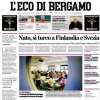 L'Eco di Bergamo, Atalanta: "Gasperini, la 7ª stagione sarà da record. Ederson, si tratta"