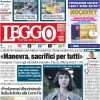 Leggo in prima pagina sulle romane: "Show della Lazio in Europa League, Roma ko"