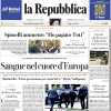 La Repubblica in prima pagina: "La Juventus vince la Coppa Italia e salva la stagione"