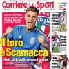 Italia-Spagna si avvicina. Il Corriere dello Sport in apertura: "Il toro è Scamacca"