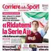 Il Corriere dello Sport apre con l'intervista a Zaniolo: "Ridatemi la Serie A"