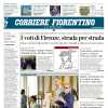 La prima pagina del Corriere Fiorentino su Bonaventura: "Un pugno di euro"