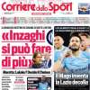 L'apertura del Corriere dello Sport: "Inzaghi si può fare di più. Il Mago inventa, la Lazio decolla"
