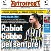 Tuttosport in prima pagina: "Rabiot gobbo per sempre"