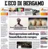 L'Eco di Bergamo apre sull'Atalanta: "Il passo è da zona Europa. E domani c'è la Samp"