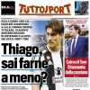 Tuttosport apre con Dusan Vlahovic: "Thiago, sai farne a meno?"