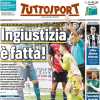 La prima pagina di Tuttosport sulla squalifica di Conceicao: "Ingiustizia è fatta!"