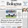 Repubblica (ed. Bologna) apre: "Iling al 91' evita una figuraccia al Bologna"