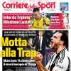 Bunker Juventus, il Corriere dello Sport in prima pagina: "Motta alla Trap"