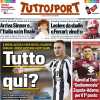 Tuttosport in prima pagina sullo 0-0 della Juventus ad Empoli: "Tutto qui?"