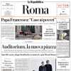 La Repubblica-Roma in prima pagina: "Ranieri arriva a chiede aiuto ai tifosi"