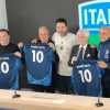 La Serie C, Buffon e il selfie con Roberto Baggio: "Vicenza-Carrarese è già iniziata!!"