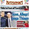 L'apertura di Tuttosport: "Juve, Allegri paga Thiago"