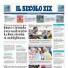 Il Secolo XIX in prima pagina sul Genoa: "Rimonta in pieno recupero contro la Roma"