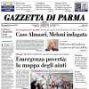 Parma, con il Lecce senza Man e Delprato. La Gazzetta di Parma titola: "Idea Bonny-Djuric"