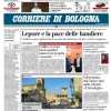 Corriere di Bologna in taglio basso: "Il Bologna rivive il sogno Champions"