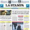 L'apertura de La Stampa: "Lazio ko, la Juve riparte in Coppa Italia e va in semifinale"